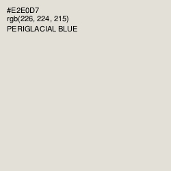 #E2E0D7 - Periglacial Blue Color Image